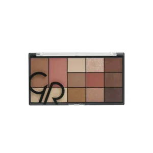 پالت آرایش صورت و چشم سیتی استایل گلدن رز GOLDEN ROSE شماره 01 (Warm Nude)