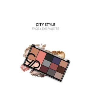 پالت آرایش صورت و چشم سیتی استایل گلدن رز GOLDEN ROSE شماره 02 (Smokey)
