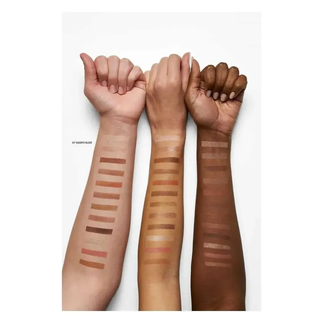 پالت آرایش صورت و چشم سیتی استایل گلدن رز GOLDEN ROSE شماره 01 (Warm Nude) - Image 4