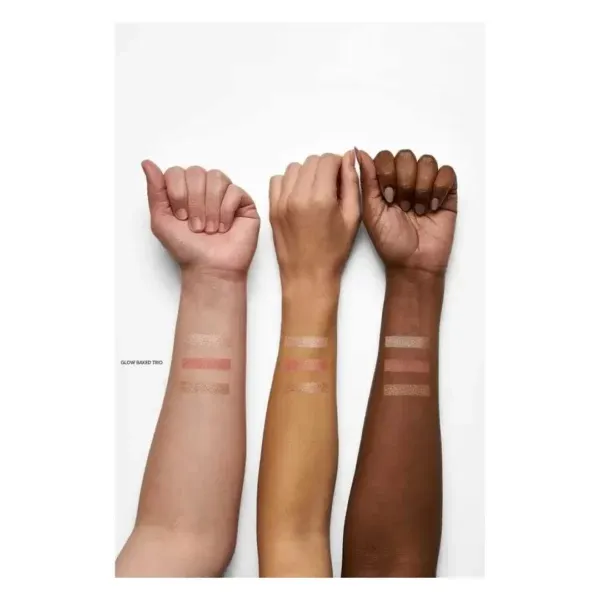 پالت آرایشی سه کاره میس بیوتی گلدن رز GOLDEN ROSE - Image 4