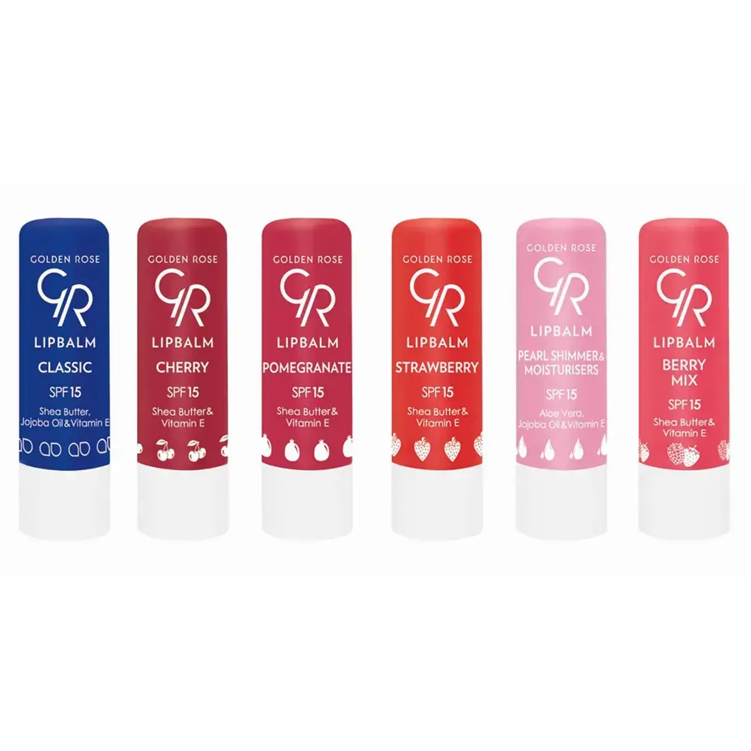 بالم لب گیلاس گلدن رز GOLDEN ROSE با SPF15 - Image 5