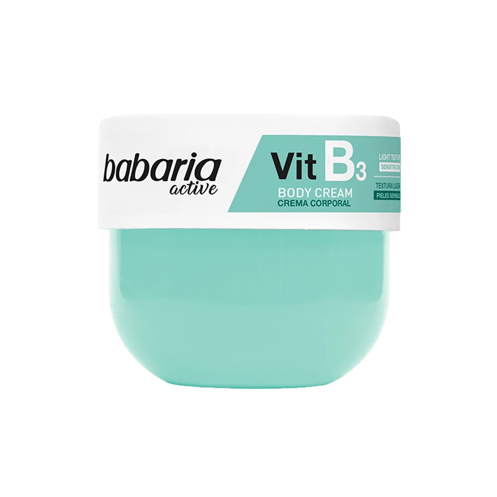 کرم بدن ویتامین B3 باباریاحجم 400 میل