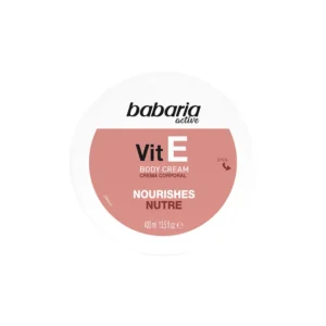 کرم بدن ویتامین E باباریا حجم 400 میل