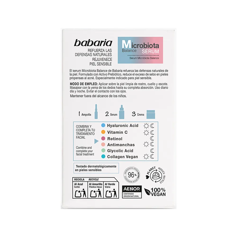 سرم احیا کننده پوست صورت میکروبیوتک باباریا حجم 30 میل - Image 2