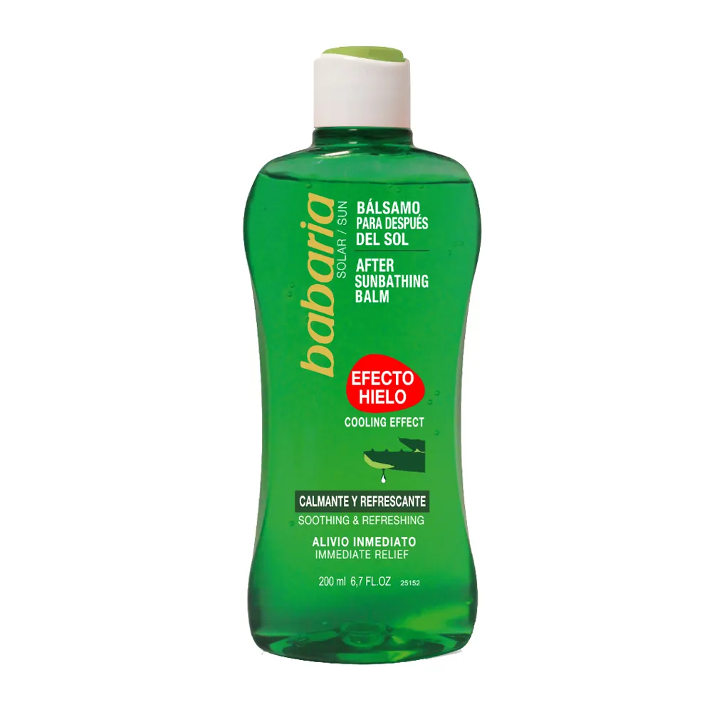 بالم تسکسن دهنده و خنک کننده بعد از آفتاب باباریا حجم 200 میل