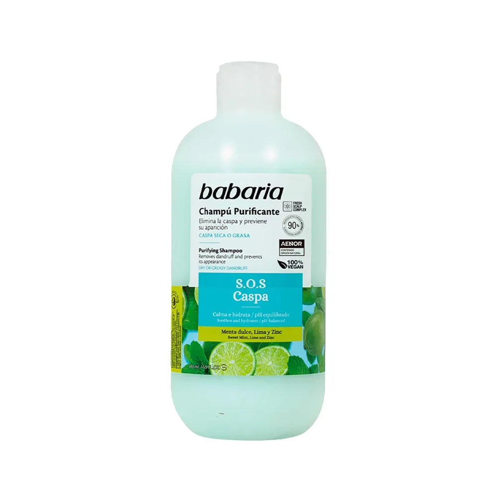 شامپو ضد شوره و ترمیم کننده باباریا حجم ۵۰۰ میلیلیتر