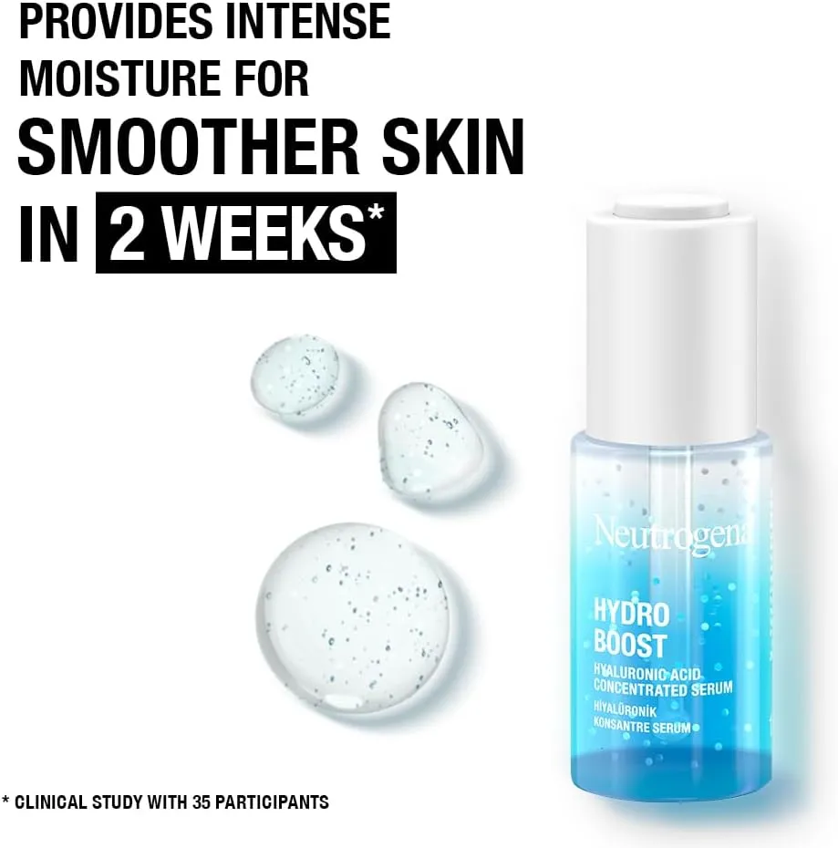 سرم هیالورونیک نوتروژینا مدل Hydro Boost حجم 15 میل - Image 2