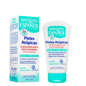 کرم دست و بدن ترمیم کننده آتوپیک اسپانول کرم آتوپیک اسپانول 150 میل Emollient Restoring Cream Atopic Skin کرم ضد اگزما اسپانول کرم مرطوب کننده پوست خشک و آسیب دیده پوست آتوپیک و حساس درمان اگزما و خارش پوست هیدراتاسیون عمیق دست و بدن تقویت سد پوستی تسکین التهاب و قرمزی Instituto Español atopic cream کرم بدون پارابن آتوپیک روغن اینکا امگا برای پوست مراقبت پوست کودکان آتوپیک بازسازی پوست خشک و تحریک شده
