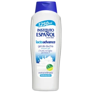 شامپو بدن پروتئین شیر اسپانول شامپو بدن اسپانول 1250 میل Lacto Advance Shower Gel شامپو مرطوب کننده پروتئین شیر شامپو برای پوست خشک و حساس پوست خشک و حساس پروتئین هیدرولیز شده شیر برای پوست هیدراتاسیون عمیق پوست بدن تسکین التهاب و خشکی پوست شامپو بدن طبیعی بدون پارابن Instituto Español lacto advance شامپو روزانه پوست حساس نرم کننده پوست خشک شامپو وگان برای انواع پوست مراقبت پوست آسیب دیده با شیر